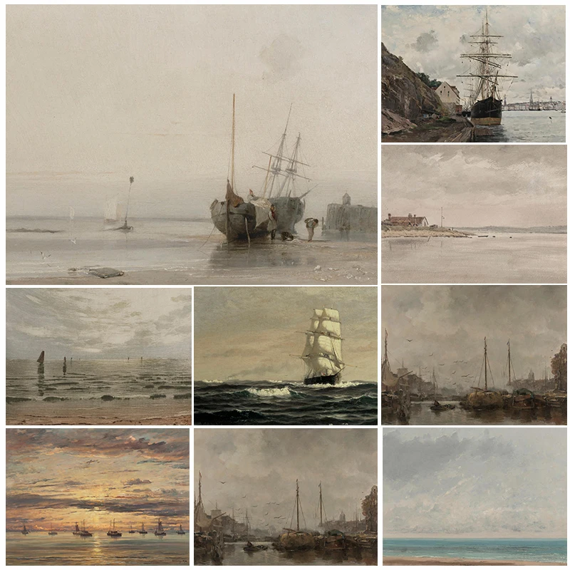 Печать на холсте &quotМорской пейзаж&quot