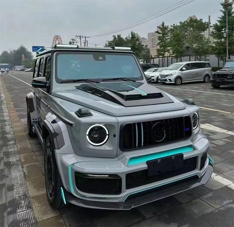 Фото Высококачественный карбоновый обвес Widestar Rocket G900 для G-Wagon G-Class W463A W464 B700 B800 900 Rocket Edition 2018 №4