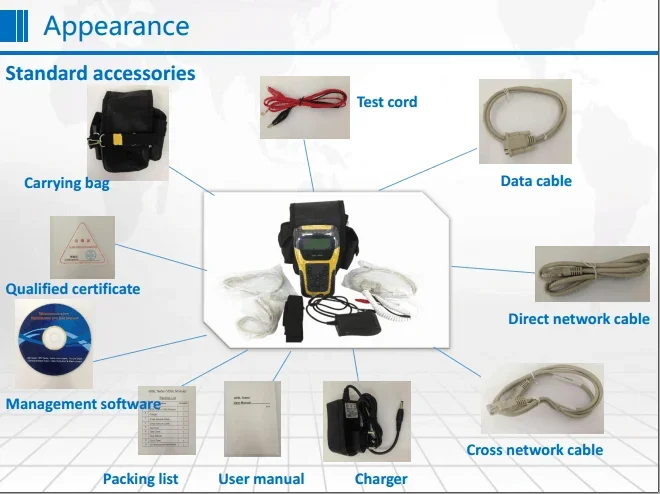 ST332B Базовый тестер xDSL 35b vdsl2/332B термотестер VDSL модем