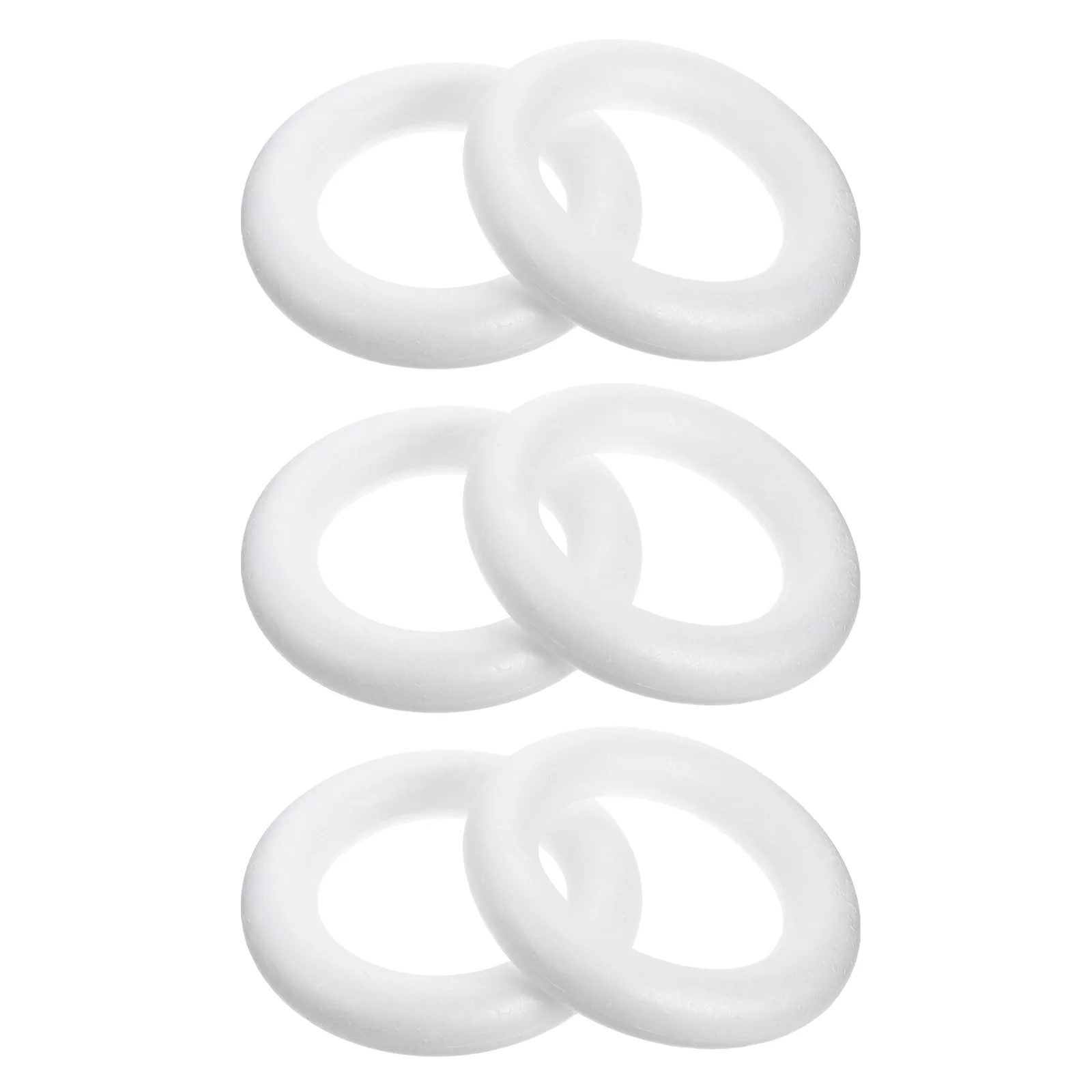 

Foam Wreath Ring Rings Foams Styrofoam Diy Craft White Form Round Circles Polystyrene Circle Handmade Wreaths Flower Forms Large