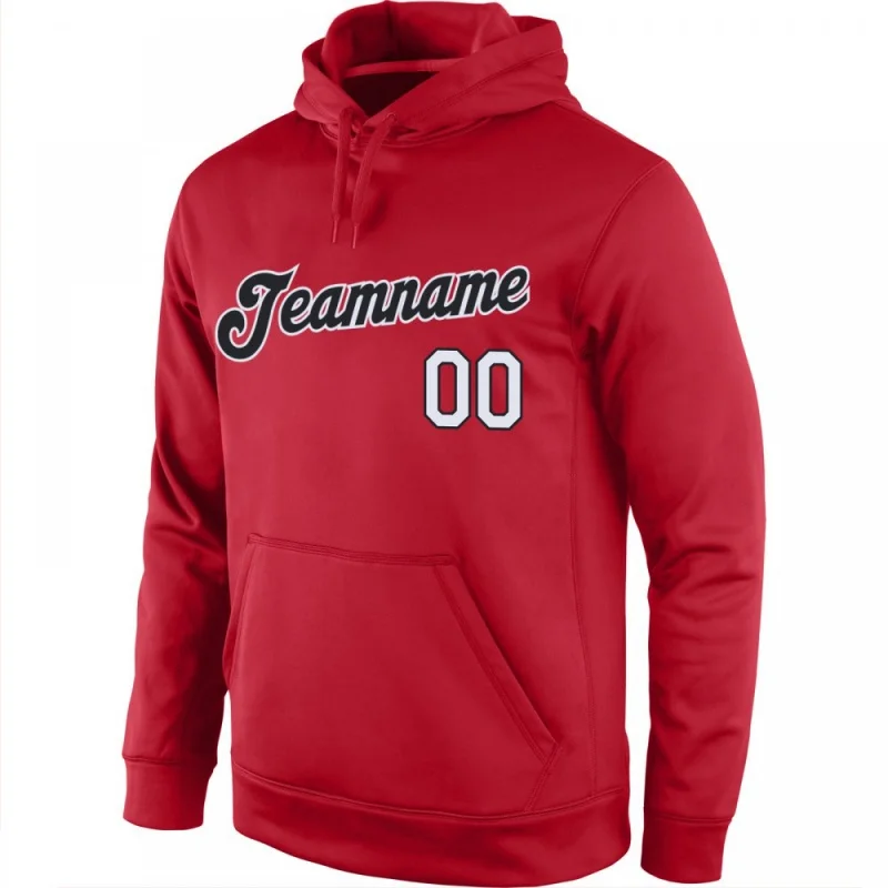 

Wholesale Popular Custom Stitched Team Name/Number Hoodie Breathable Soft Streetwear Sports Pullover Sweatshirt For Adout/Youth