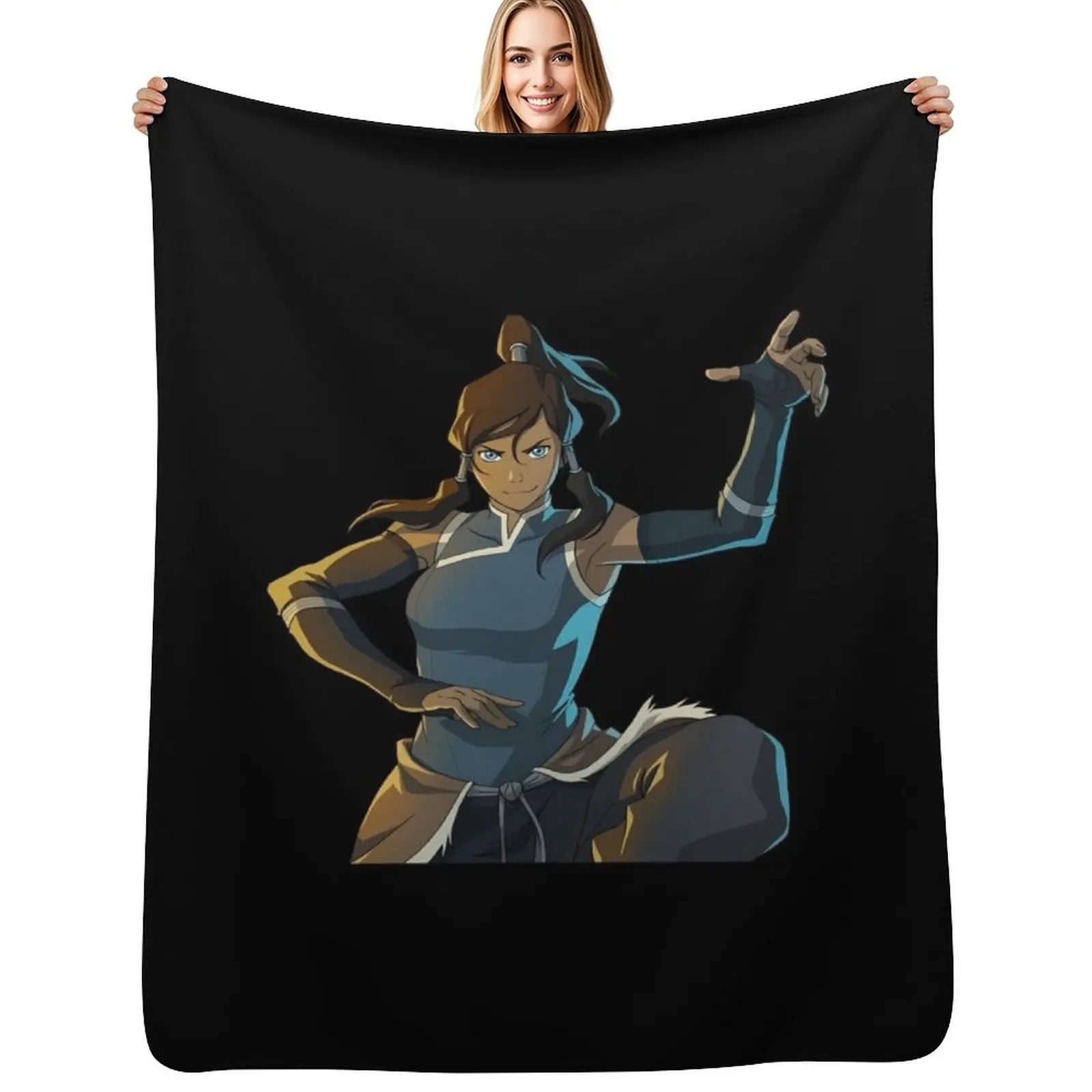 Фото Плед Avatar Korra (Game) – всесезонное мягкое и легкое одеяло для дома №1
