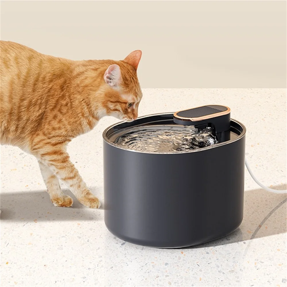 

Drinking Dog Water Machine Dispenser Circulation Automatic Filter Cat Water Tank Intelligent Pet Silent Light Fountain