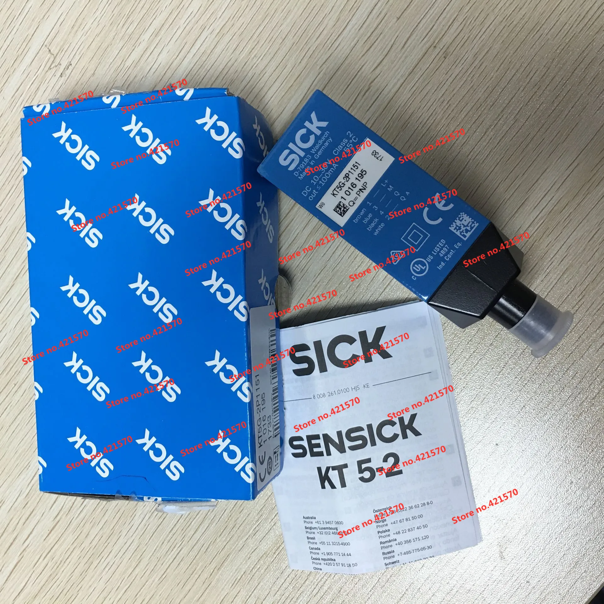 

Original German SICK sensors KT5G-2P1151 Free shipping