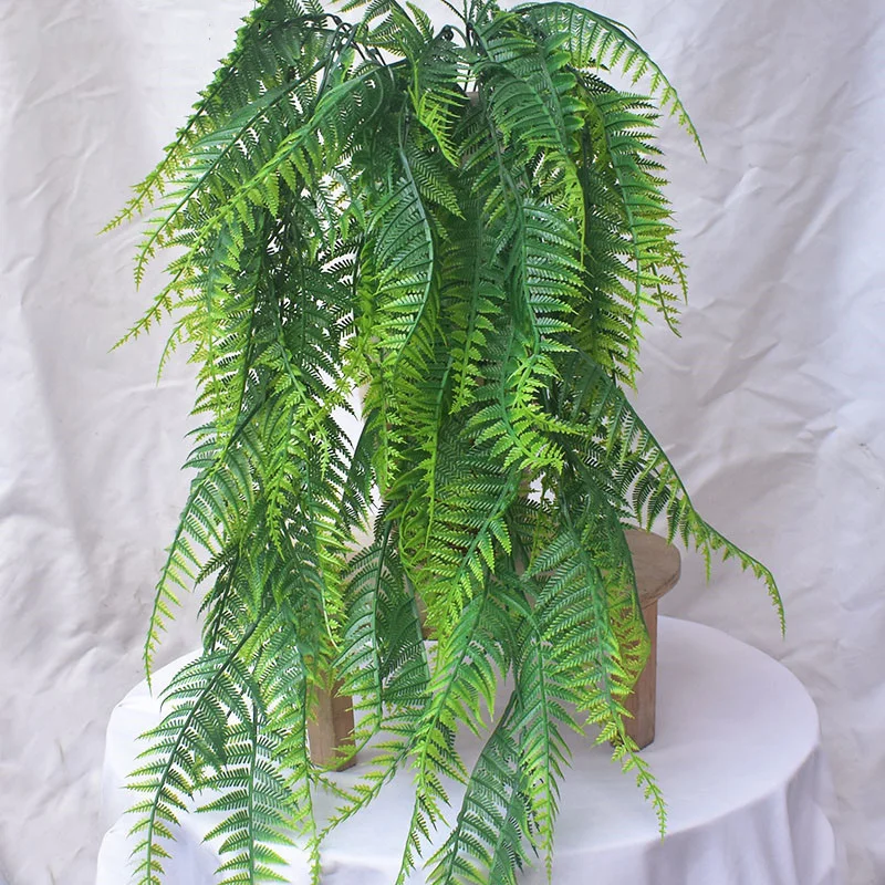 Искусственные растения Бостонский папоротник поддельная зелень подвесной плющ