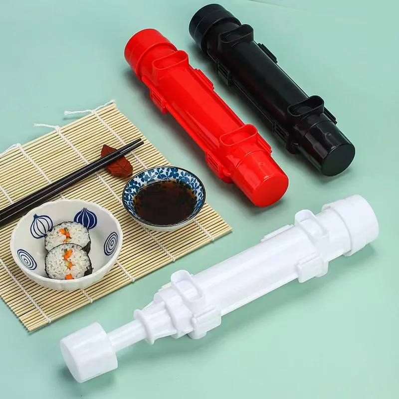 

Quick Sushi Maker Japanese Roller Rice Mold Bazooka Vegetable Meat Rolling Tool DIY Sushi Making Machine Kitchen Gadgets Tools