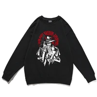 anime hellsing alucard new product spot funny print winter long sleeve thicken loose sports sweatshirt unisex pullover oversized