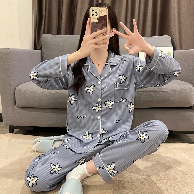 Рисунок 3 - Весенняя Осенняя Пижама для женщин