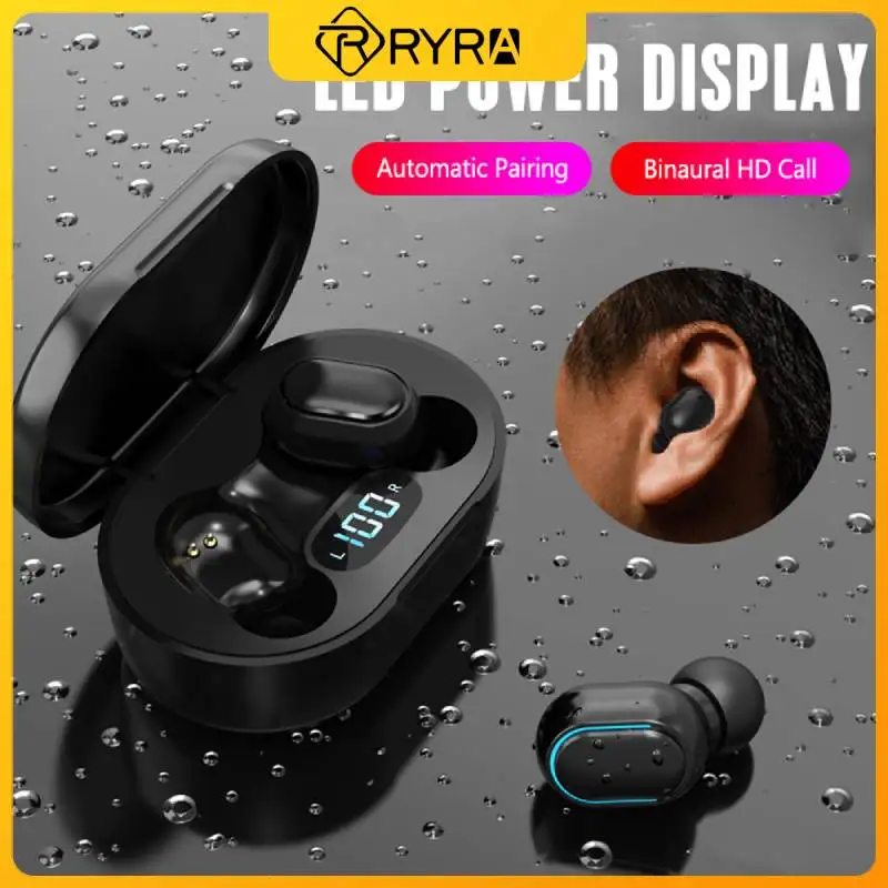 

TWS-стереонаушники RYRA E7S с поддержкой Bluetooth 5,0 и светодиодным дисплеем