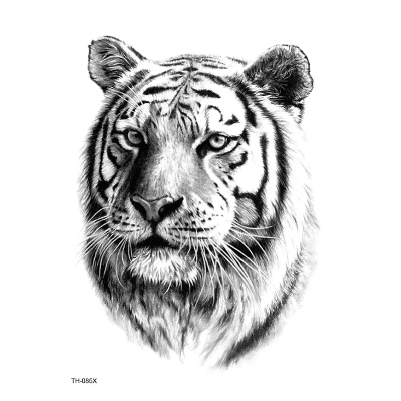 

Водостойкие временные тату-наклейки, набор животных