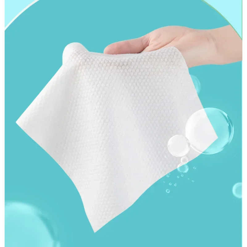 100 шт. одноразовые толстые 100% хлопковые полотенца для лица мягкие салфетки снятия