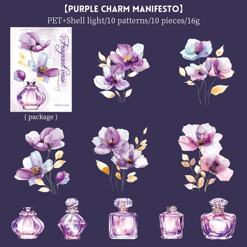 

Mr. Paper наклейки для чашек 10 шт.