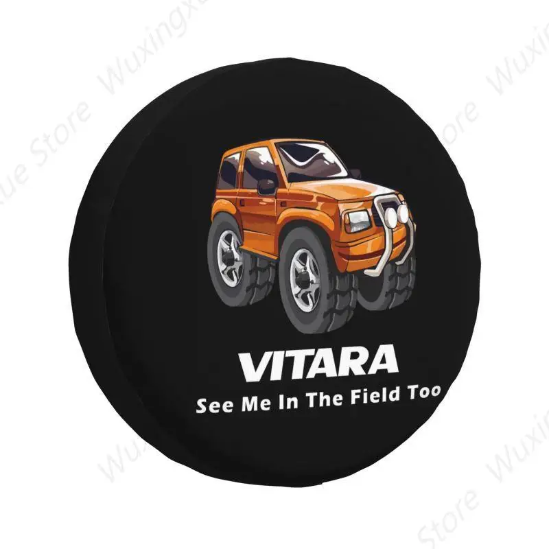Чехол на запасное колесо для Vitara Prado Pajero Jeep 4WD 4x4 RV защита колеса автомобиля 14