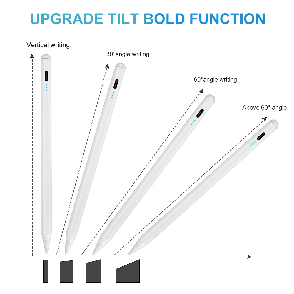 Стилус Apple Pencil 2 и 1 для ipad 2022 2021 2020 2019 Air 5
