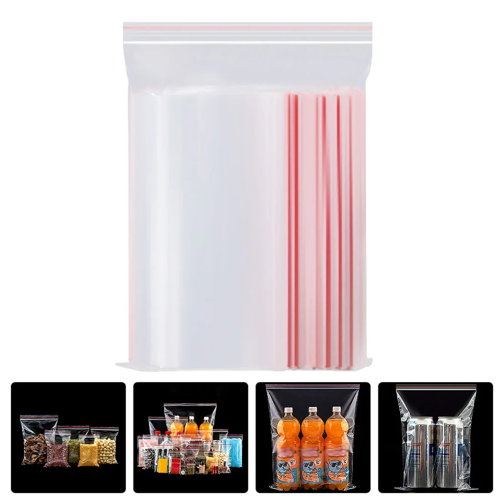 

Cellophane Storage Clear Sealing Self Pouch Zipper Clothes Pouches Sandwich Gift Adhesive Treat Flat Cello Packaging