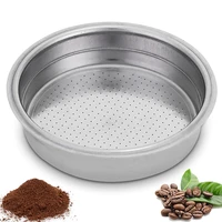 51mm blind cup stainless steel powder bowl coffee machine pressurized filter basket coffee filter powder cup coffee maker acces