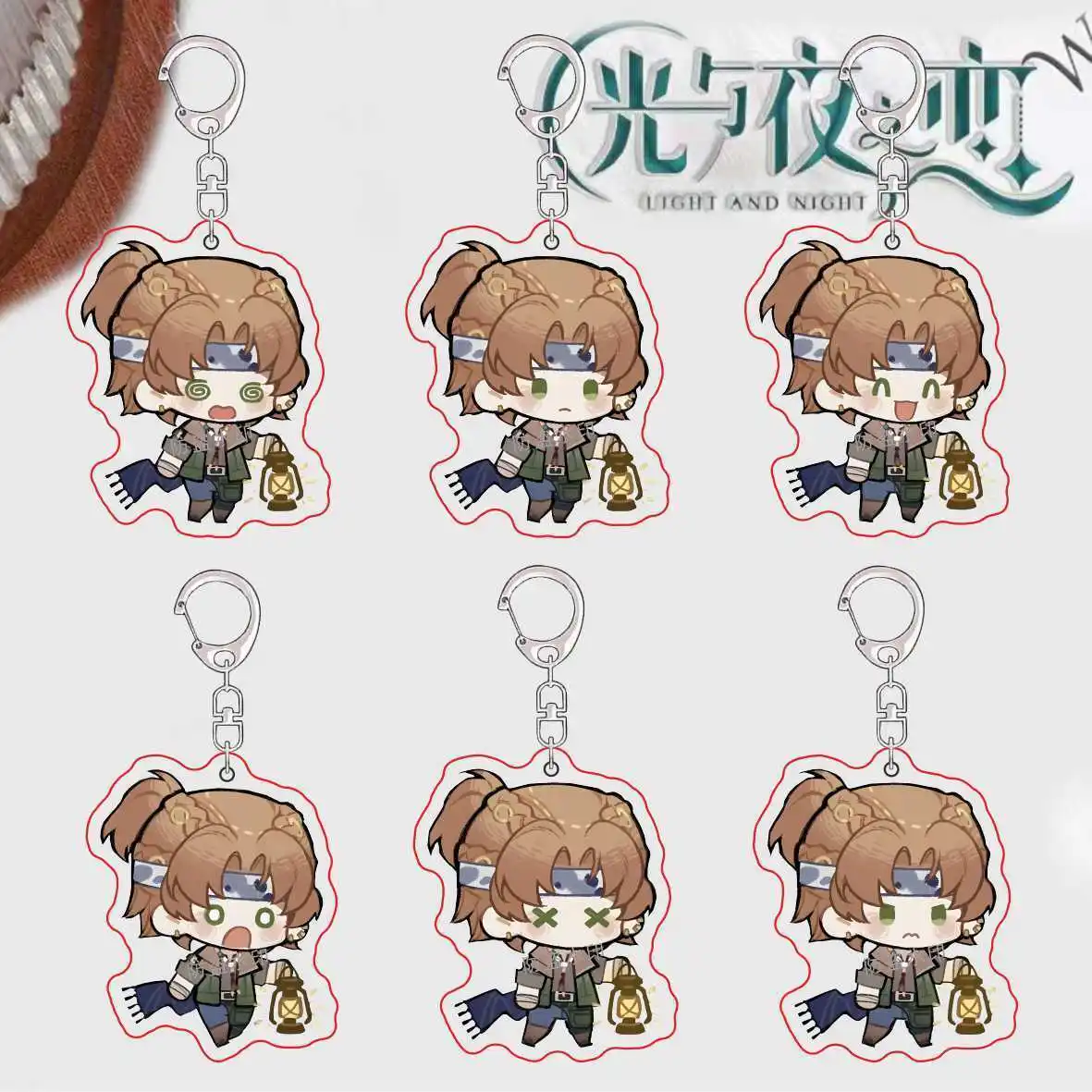 Забавный брелок Свет и ночь Джесси коллекция подвеска игрушки брелоки школьная