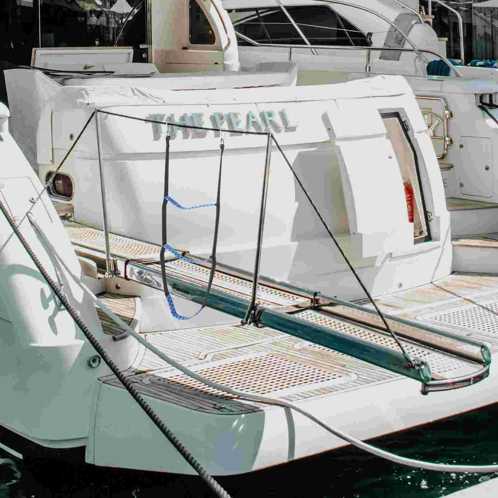 Рыбацкая лодка веревочная лестница детский понтон надувная парусная из