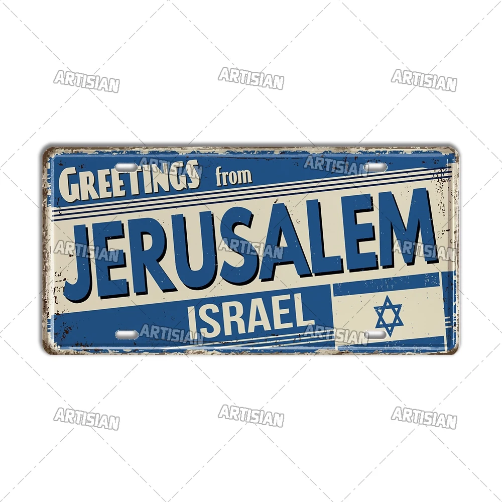 

Металлическая табличка Artisian JAPAN ISRAEL