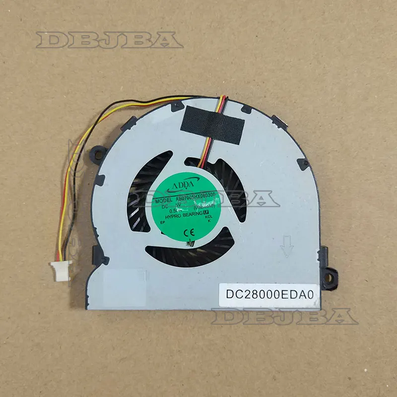 Вентилятор охлаждения для ноутбука Vostro 14 3468 14-3468 0CGF6X AB07005HX080300 5V 0.50A 3-проводной вентилятор