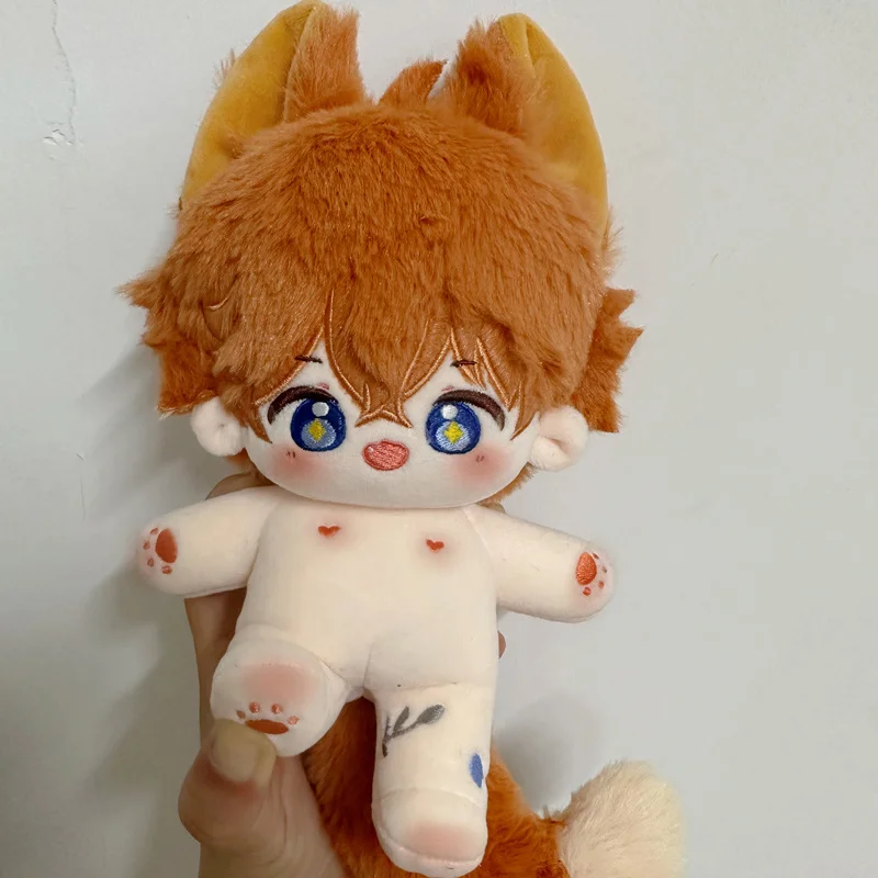 

Cartoon Anime Game enshin Impac Tartaglia Plush Stuffed Body Dress UP Cotton 20cm Cosplay Plushie Pillow Mascot Xmas Gift