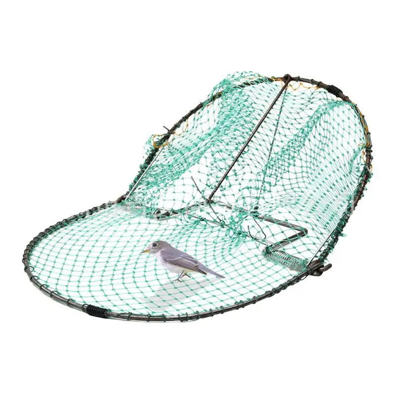 

20/30/40/50cm Bird Net Effective Humane Live Sparrow Mouse Trap Rabbits Catching Hunting Quail Humane Trapping Hunting Control