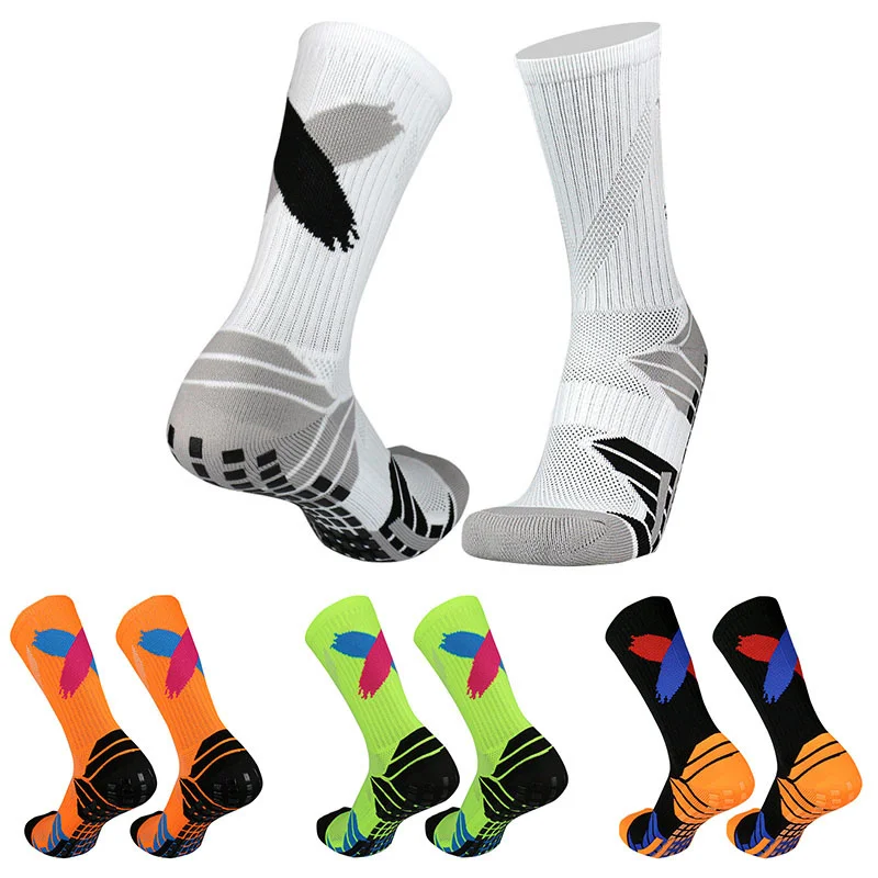 

Soft Football Socks New High Quality Men Breathable Thickened Anti-Slip Sports Socks Running Cycling Hiking Women Soccer Socks