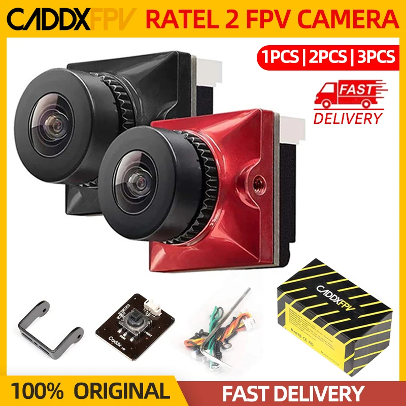 Дрон Caddx Ratel 2 V2 с камерой FPV 16:9/4:3 NTSC/PAL