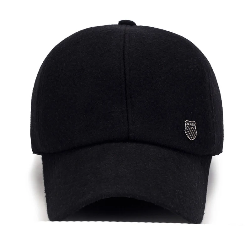 Осенне-зимняя мужская Кепка с козырьком для мужчин среднего возраста хлопковая