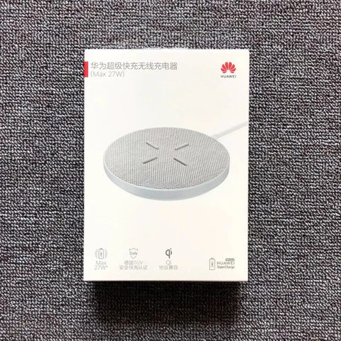 Оригинальное Беспроводное зарядное устройство HUAWEI P30 P60 Mate 60 20 30 50 Pro RS 27 Вт Max Qi, беспроводное суперзарядное устройство CP61 для iPhone 8 11 12