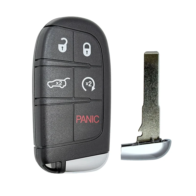 

SIP22 лезвие 2/3/4/5 кнопок умный пульт дистанционного управления брелок замена для Jeep Grand Cherokee Dodge Ram 1500 зарядное устройство Chrysler 300