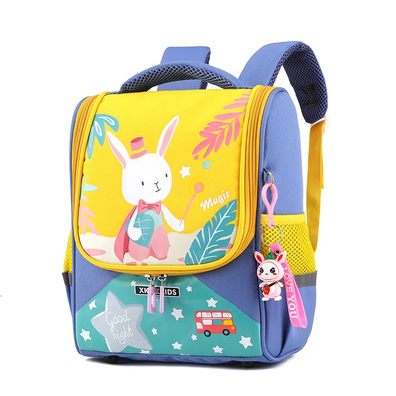 MRLD Children's Cartoon Backpack Boys and Girls Kindergarten Bookbags Grades 1-3-6 Schoolbags for Primary School Students