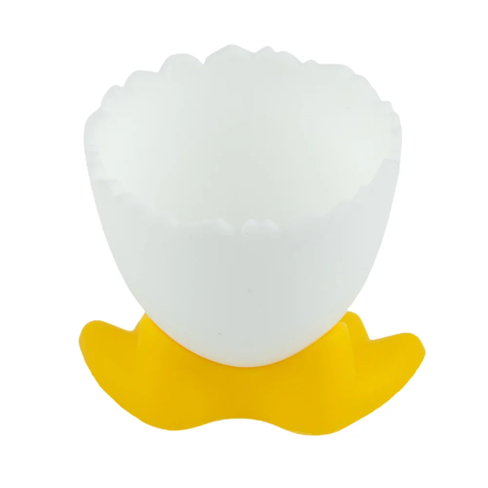 

2/4Pcs Egg Holder Creative Egg Cup Egg Opener Separator Boiled Eggs Container Cooking Kitchen Tools Accessories