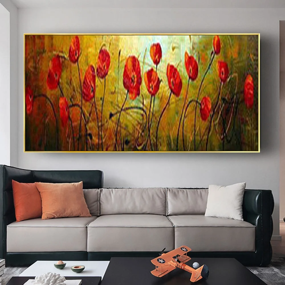 

Nordic Hand Painted Abstract Oil Paintings On Canvas Wall Painting Modern Thick Oil Texture Wall Art Picture For Home Decor Room