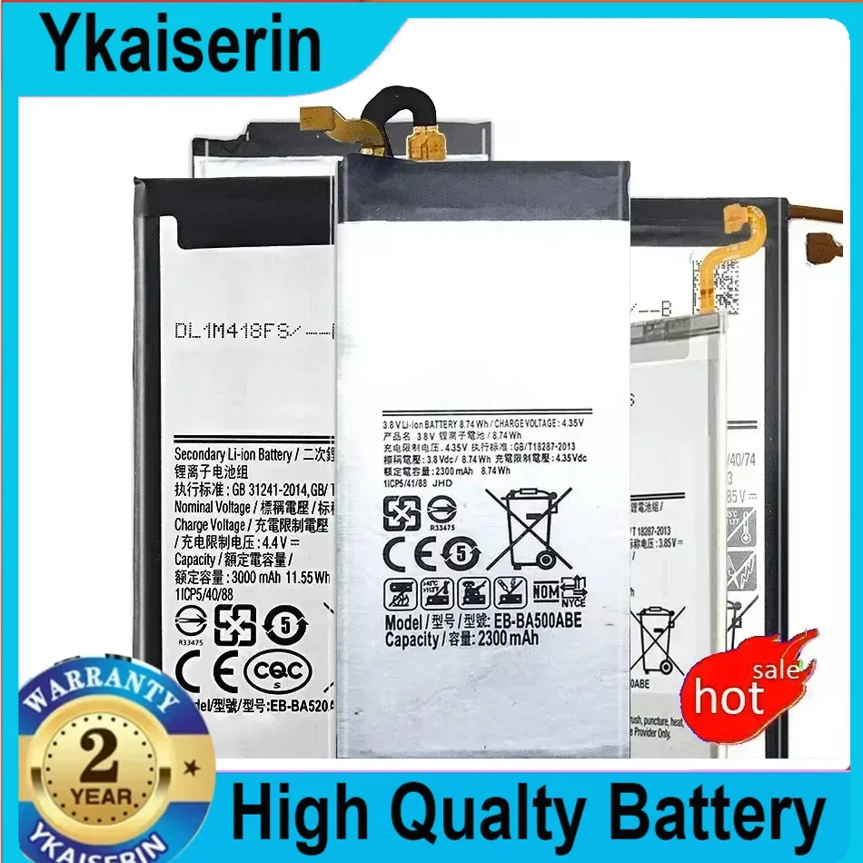 Аккумулятор для Samsung A3 A5 A7 2015 2016 2017 Edition A300 A310 A320 A500 A510 A520 A700 A710 A720 EB-BA310ABE Galaxy A8 A9