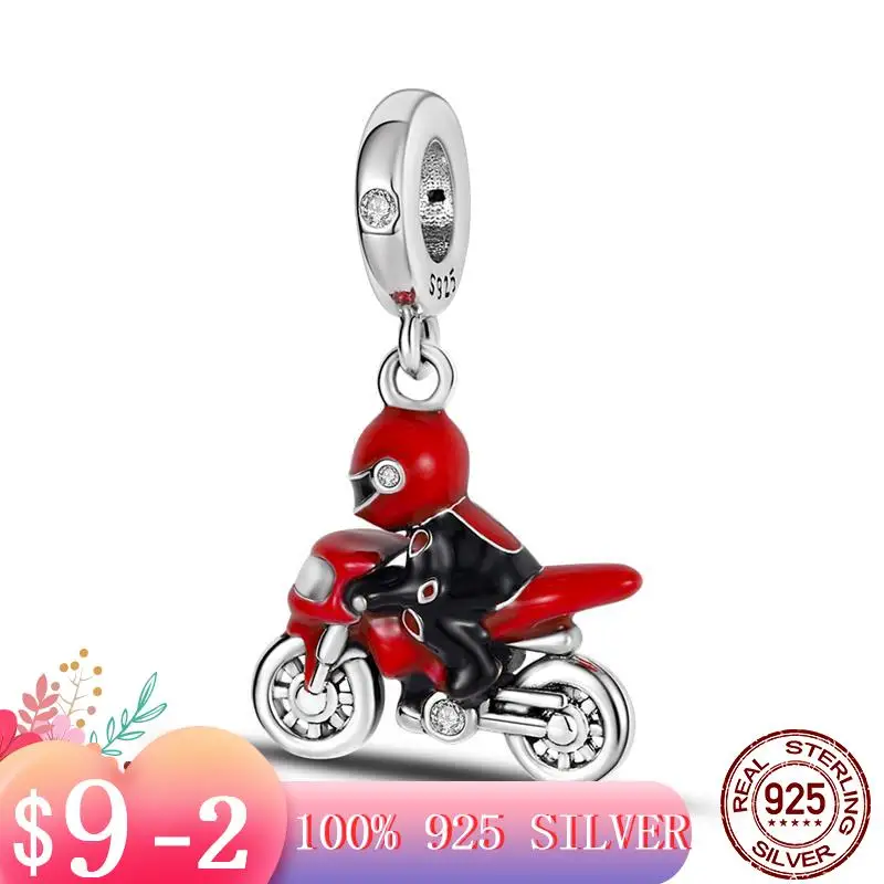 

Женский кулон-гонщик из серебра 925 пробы, с отдельным дизайном