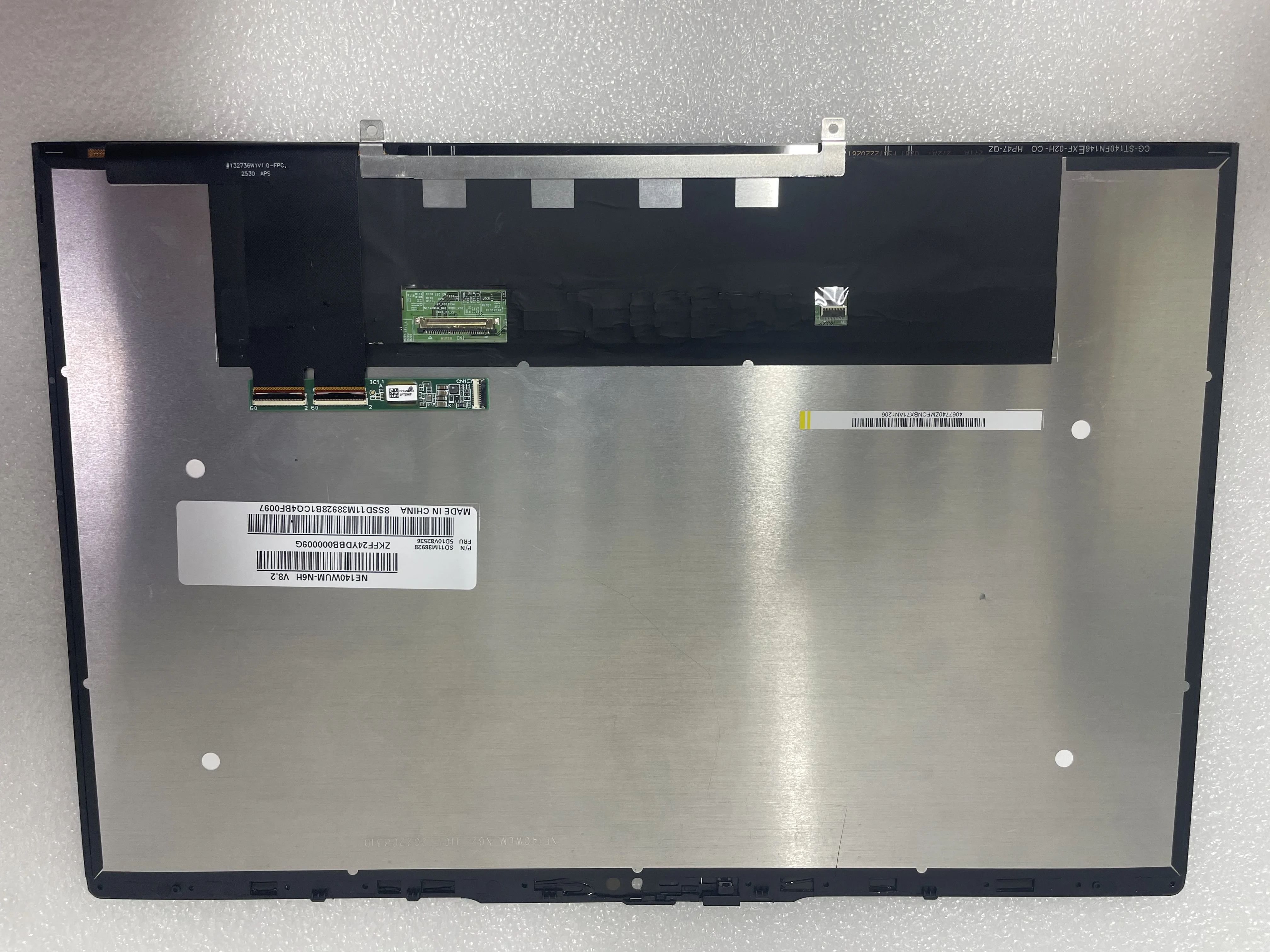 Фото Дисплейный модуль (экран) для Lenovo ThinkPad X1 Yoga 8-го поколения, сенсорный OLED WQXGA 3840/2400, 4K UHD WUXGA 1920/1200, EDP 30PIN №3