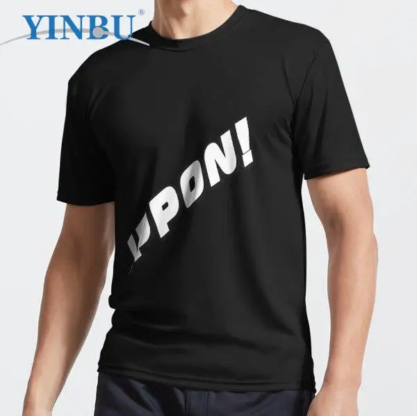 

Ninjala IPPON YINBU брендовая графическая Футболка мужская короткая футболка