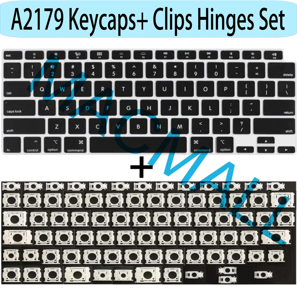 

Новинка для MacBook Air Retina 13 "A2179 2019 2020 года MC 3302 колпачки для клавиш + Зажимы Крепления Набор для ремонта клавиатуры