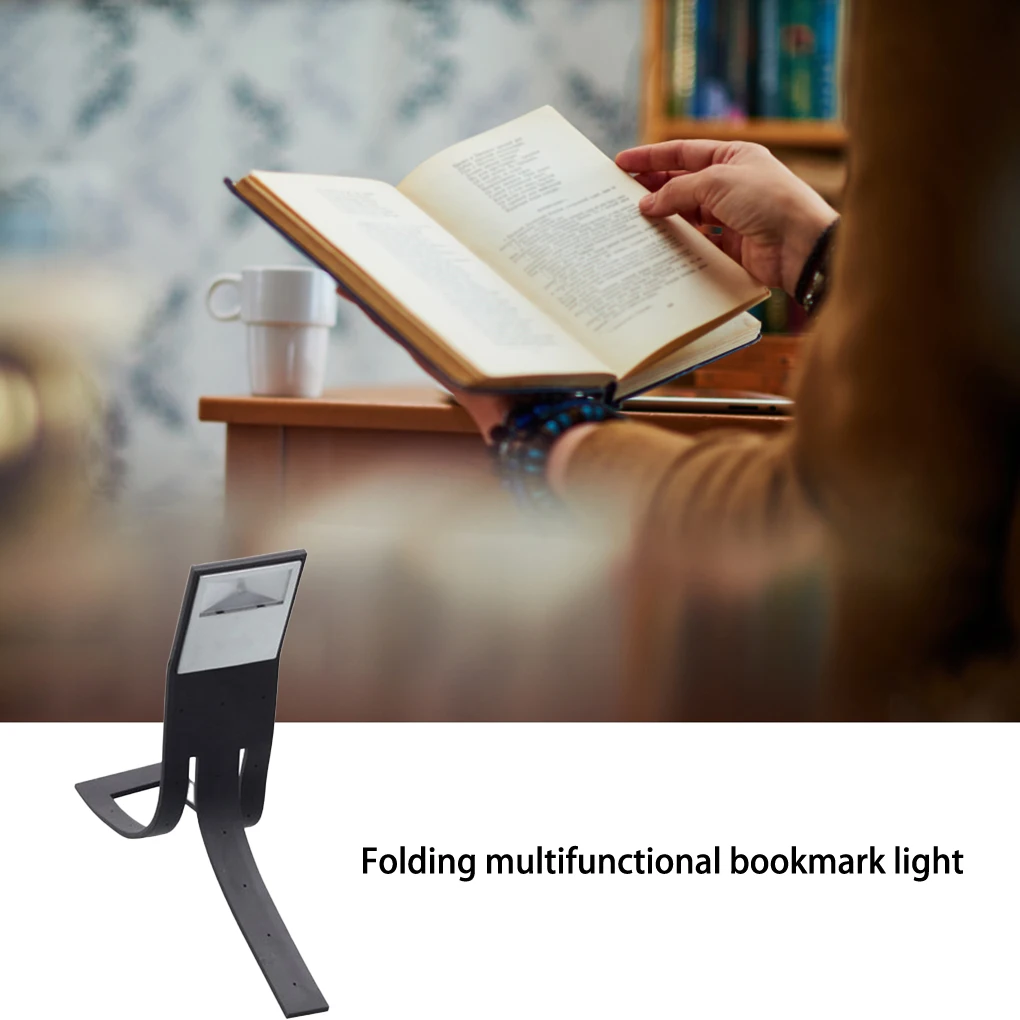 

Folding LED Book Lamp Universal Home Dormitory Students Battery Powered Books Tablets Small Lights Tools Reading Lamps