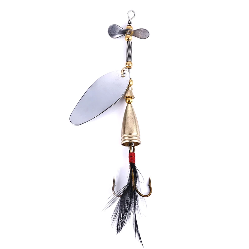 

HENG JIA Hengjia Popular Cross-Border Goods 9cm12g Sequin Metal Road Runner Fake Bait Fishing Supplies