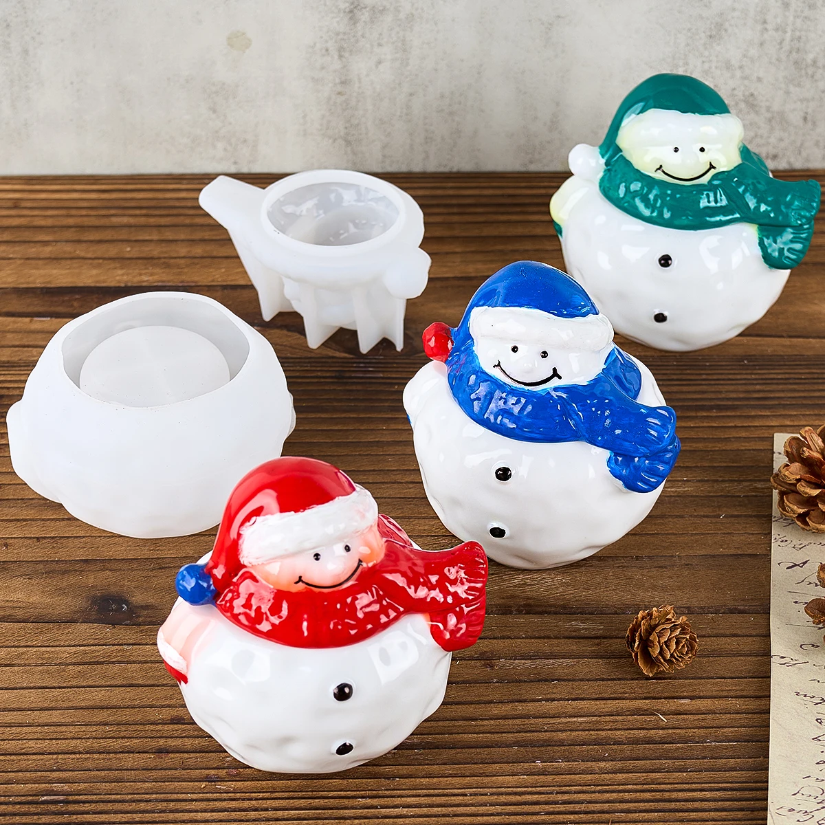 Силиконовая форма с крышкой