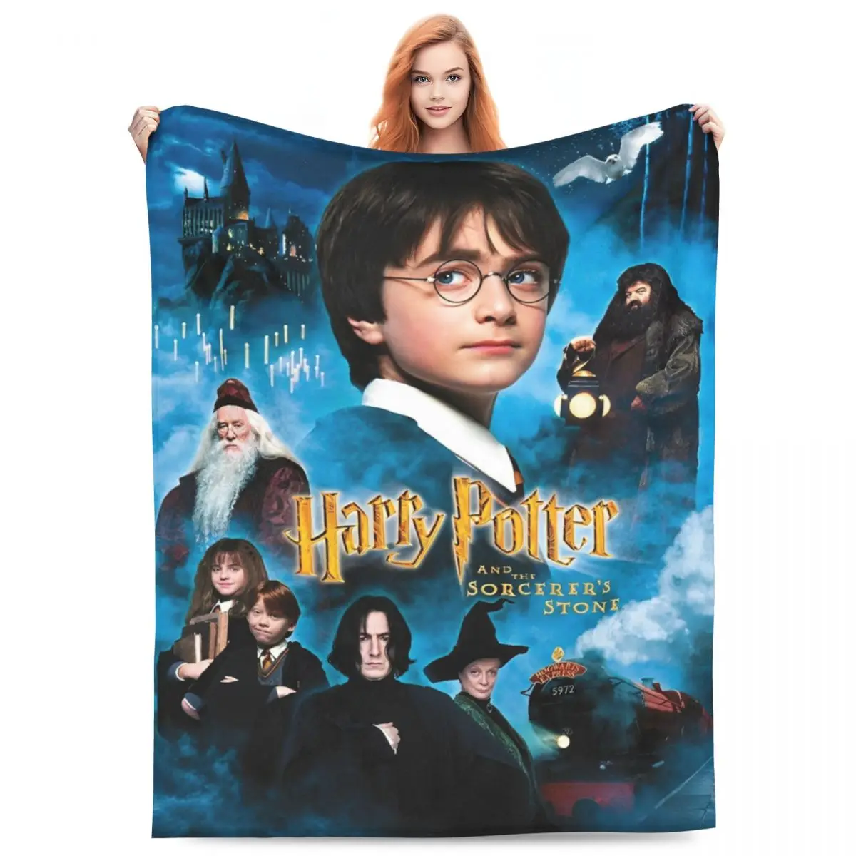 Гаррис фильм P-Potters Magic World супер мягкое одеяло для кемпинга плюшевое диван-кровать