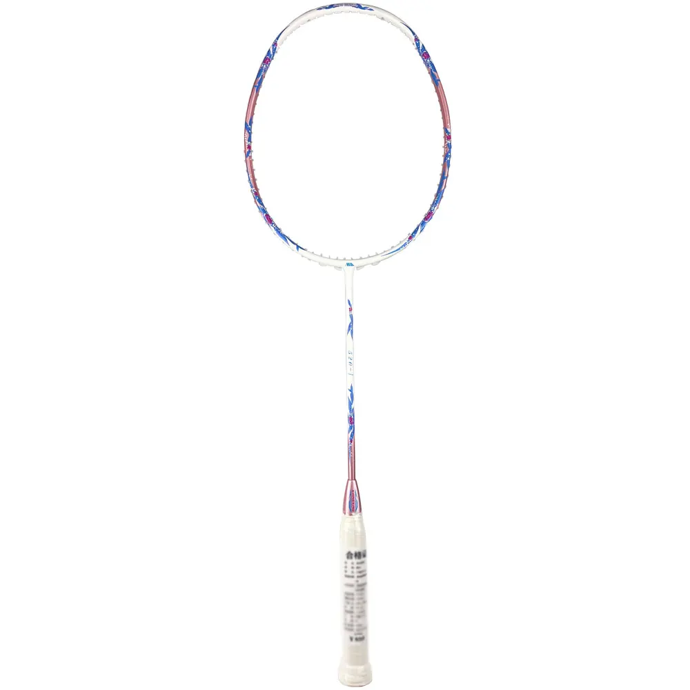 100% Full Carbon Fiber Strung Badminton Rackets 4U-5U Tension 28LBS Training Racquet Speed Sports With Bags For Adult