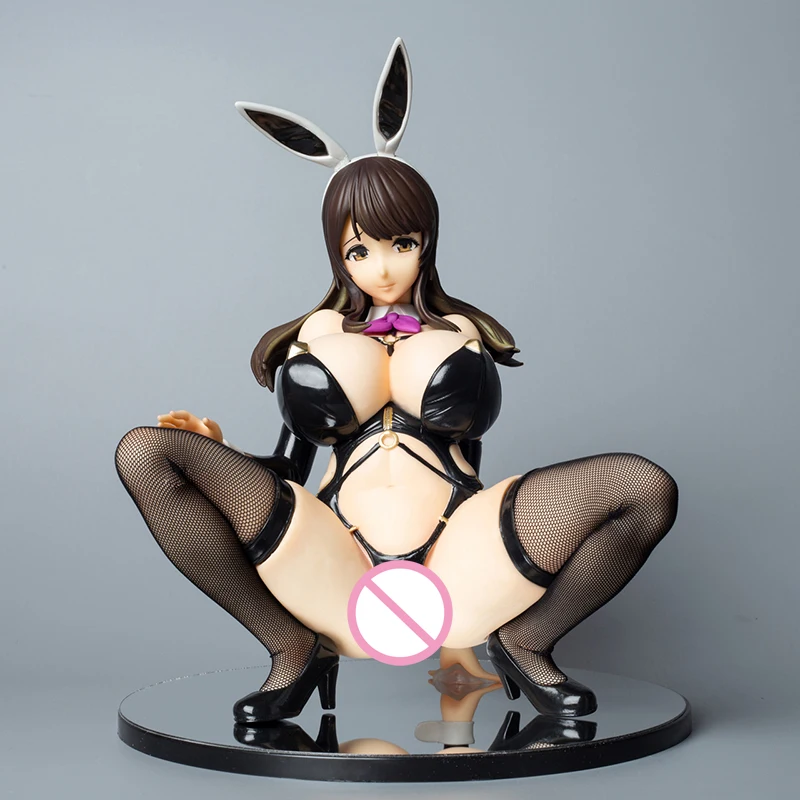 

24cm Native Hiyori Mikakino Bunny Girl Sexy Anime Figure BINDing Creators Opinion Shino Momose Action Figure Adult Model Toys