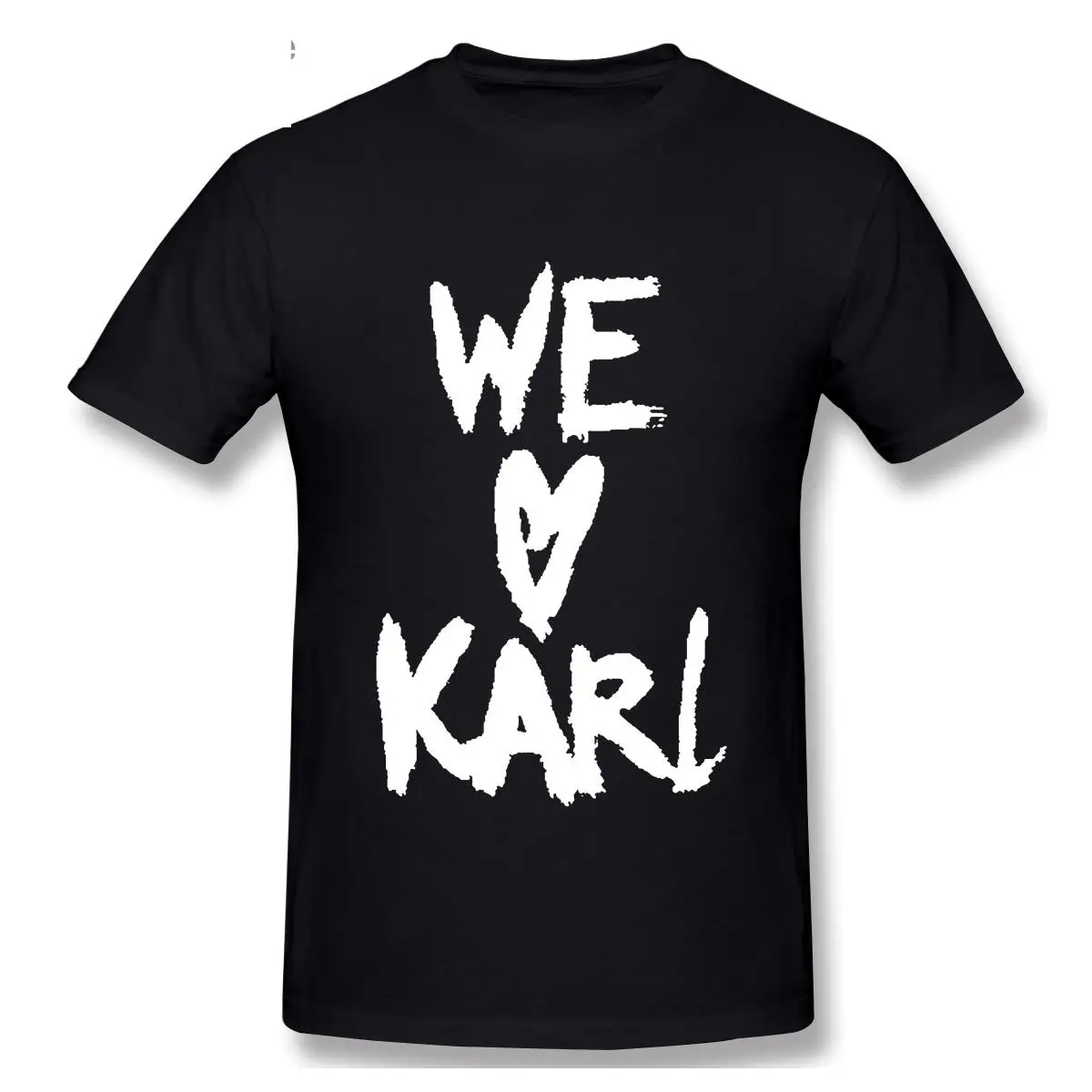 

We Love Karls Cotton Tshirts Short-sleeved Round Neck T-shirt Tee Tops
