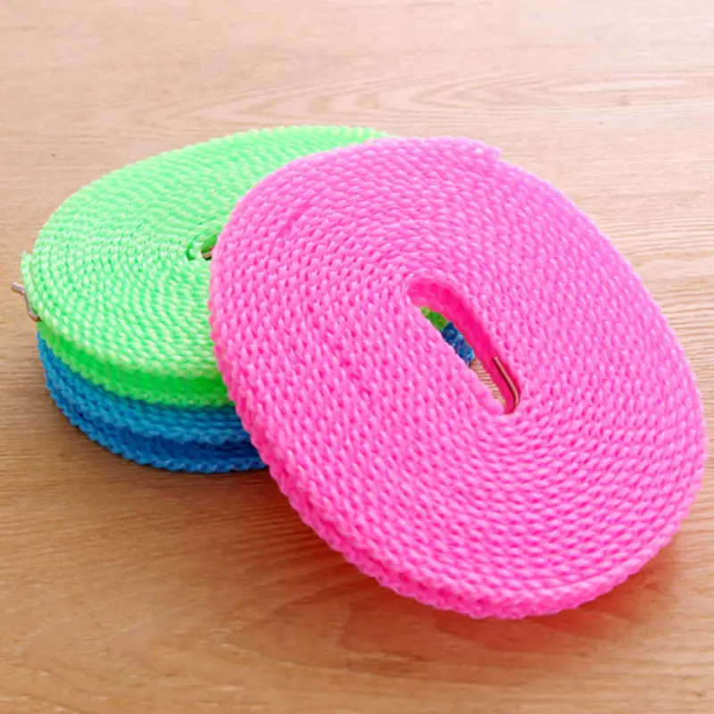 

Portable Travel Hotel Drying Clothes Dryer Clothesline Wear-Resistant Nylon Hanger Wall Outdoor Quilt Plastic Airing Rope Rack