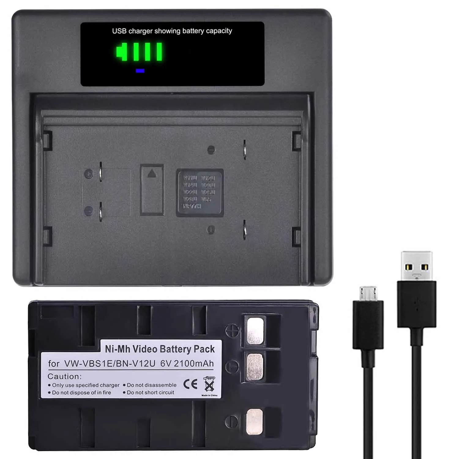 BN-V12U аккумулятор и зарядное устройство для JVC