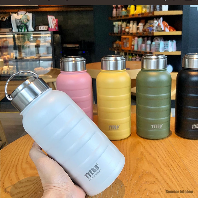 

1000ML Thermal Water Bottle Stainless Steel Kettle ,1 Liter Sports Bottle, Outdoor Vacuum Keeps Cold and Heat Thermal Mug