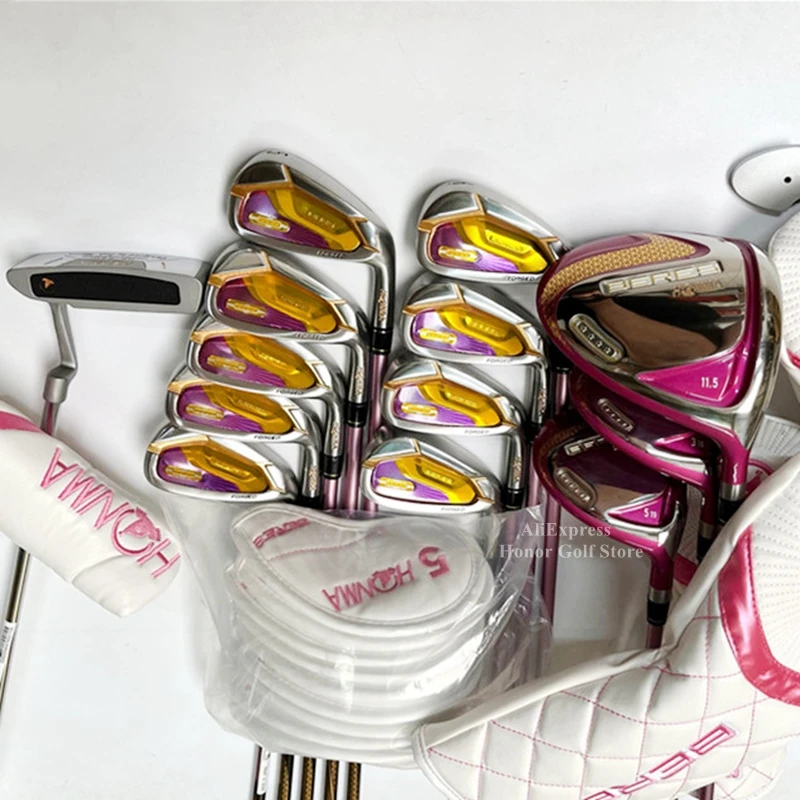 2023 New Women Golf Club full Set HONMA S07 4 star Beres Women's Golf Clubs complete Set 11.5 L Flex with headcover